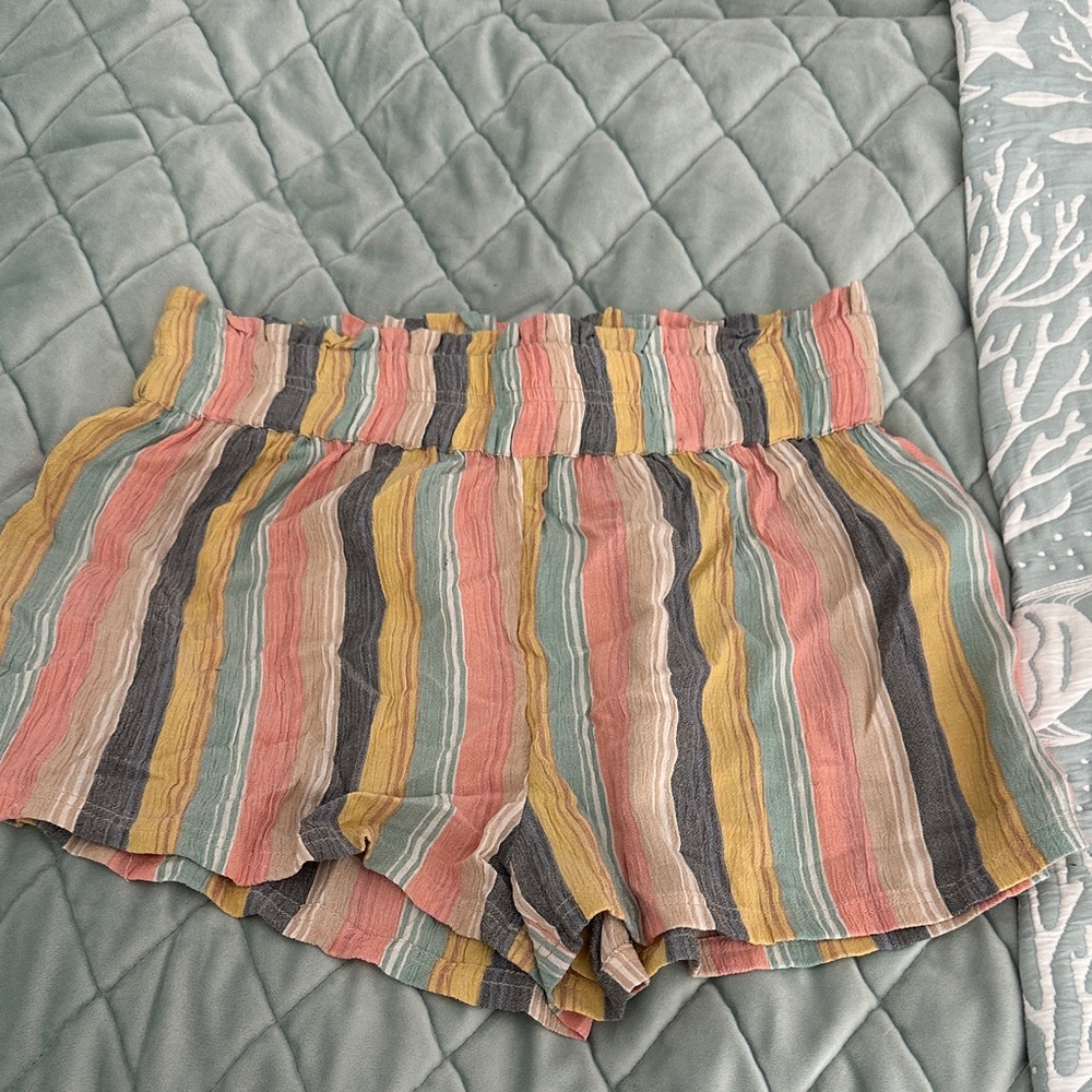 O’Neill Striped Multicolor Girls Shorts